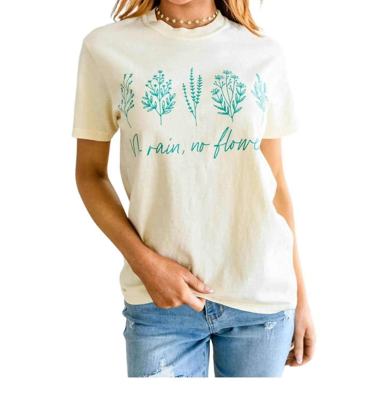 123 Amore - No Rain No Flowers Tee
