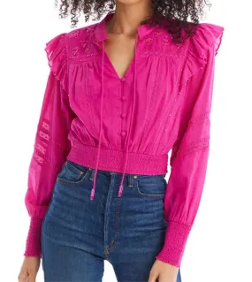 Allison New York - Beaded Demi Top