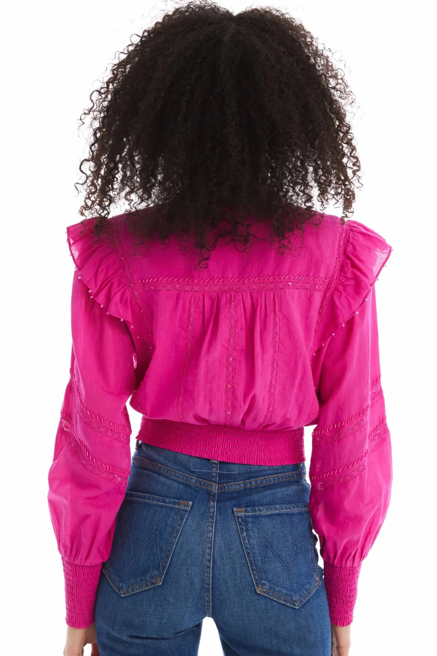 Allison New York - Beaded Demi Top