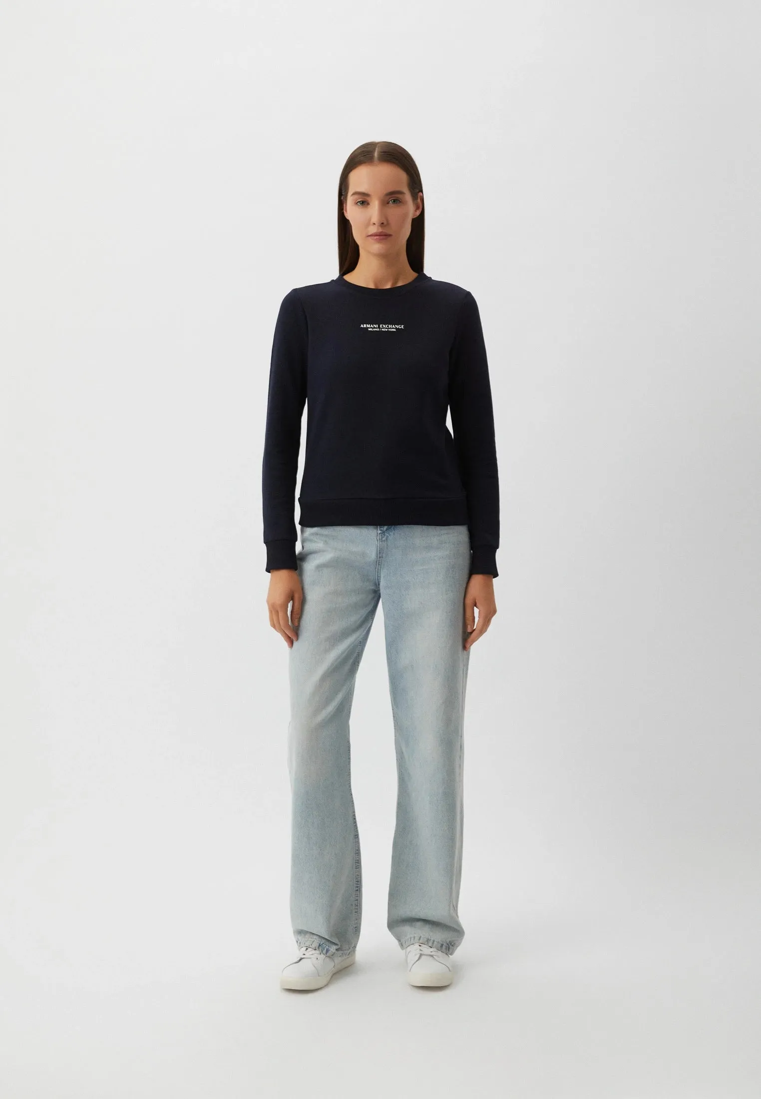 armani exchange navy sweatshirt