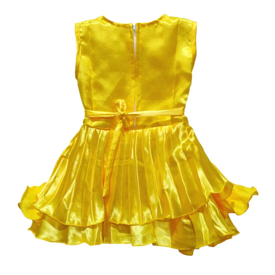 Baby girl silk ethnic frock