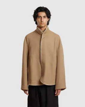 Blanket Jacket Camel