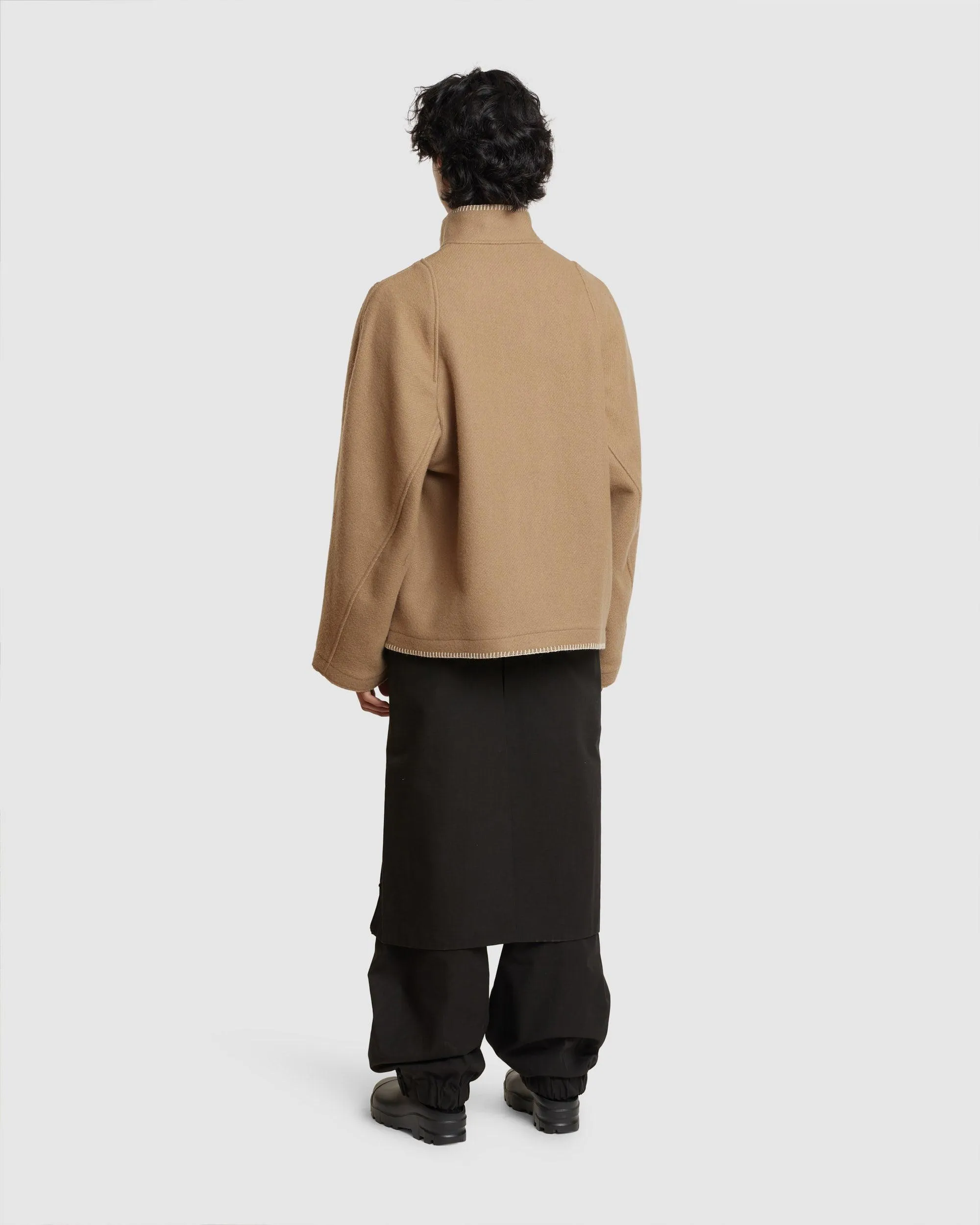 Blanket Jacket Camel