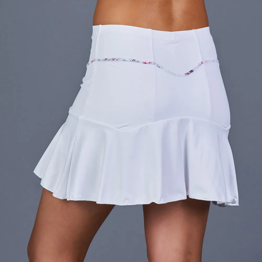 Boho Luxe Sai 13" Skort (white)