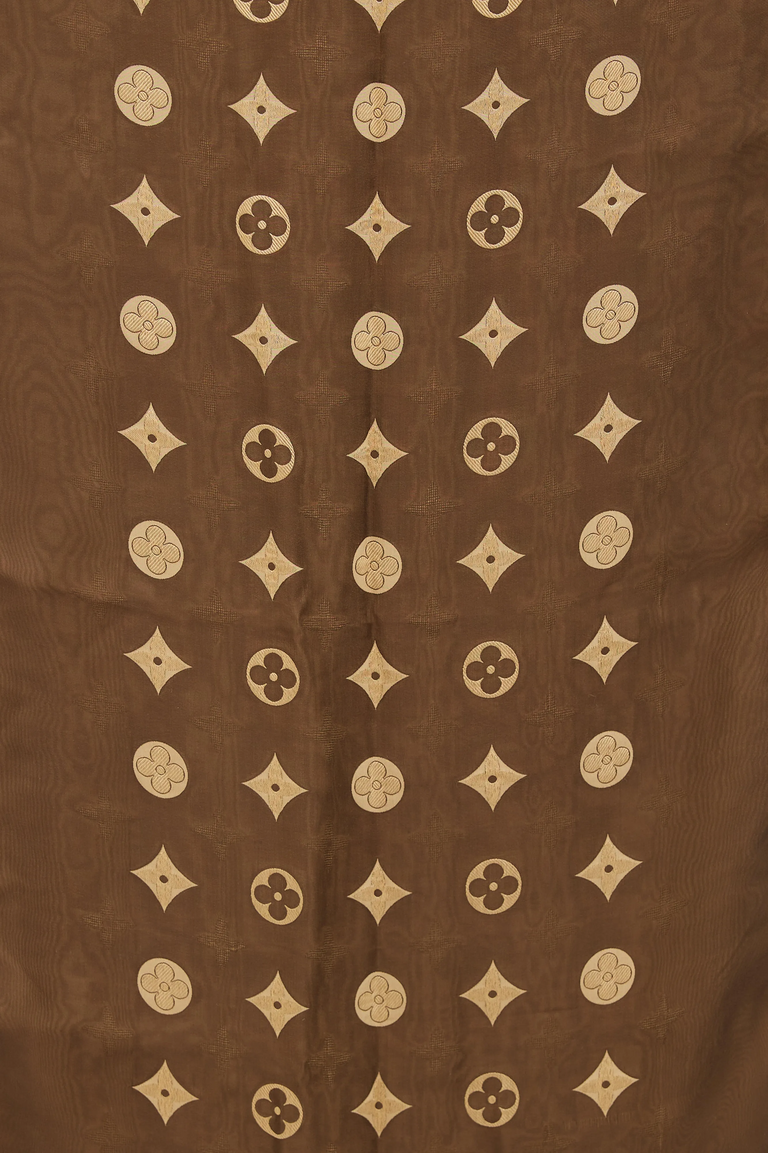 Brown & Gold Layered Scarf