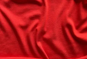 Clear Tomato Red Cotton Jersey Knit (Made in Japan)