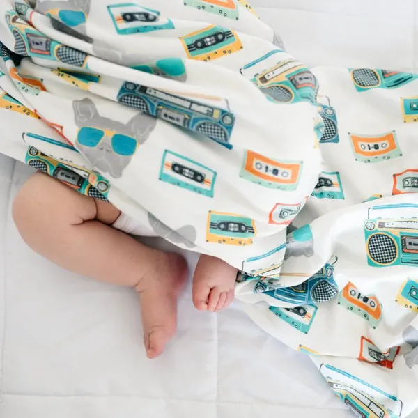 Copper Pearl Knit Swaddle Blanket - Bruno