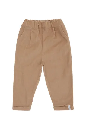 Cordhose 'coffee' loose fit