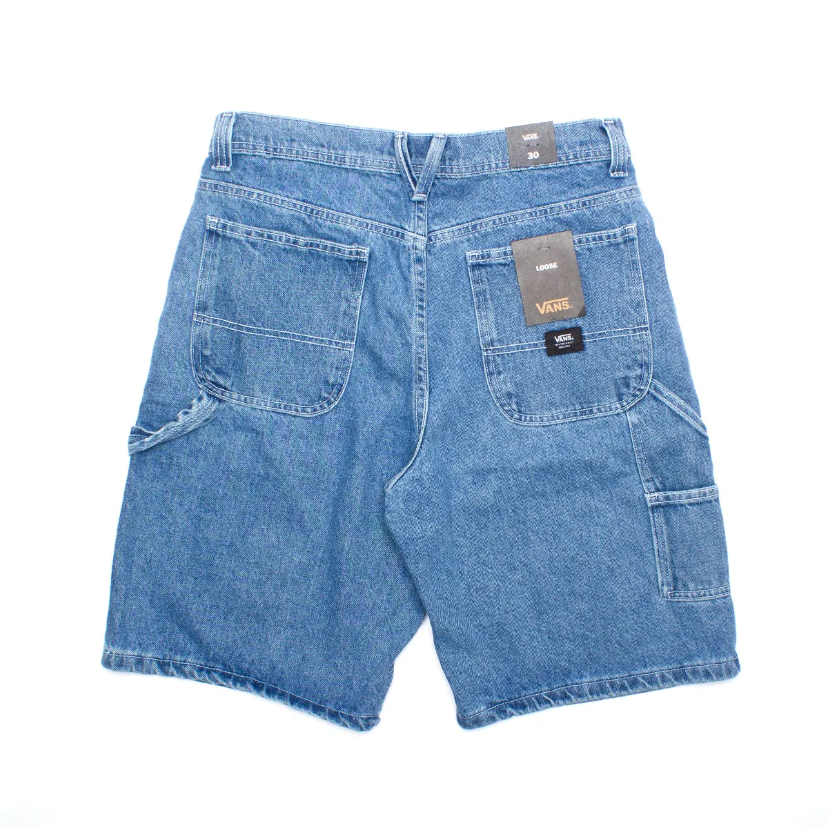 Drill Chore Loose Denim Short