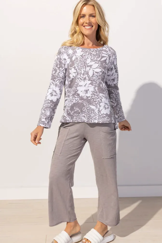 Escape Paisley Scroll Boxy Tee