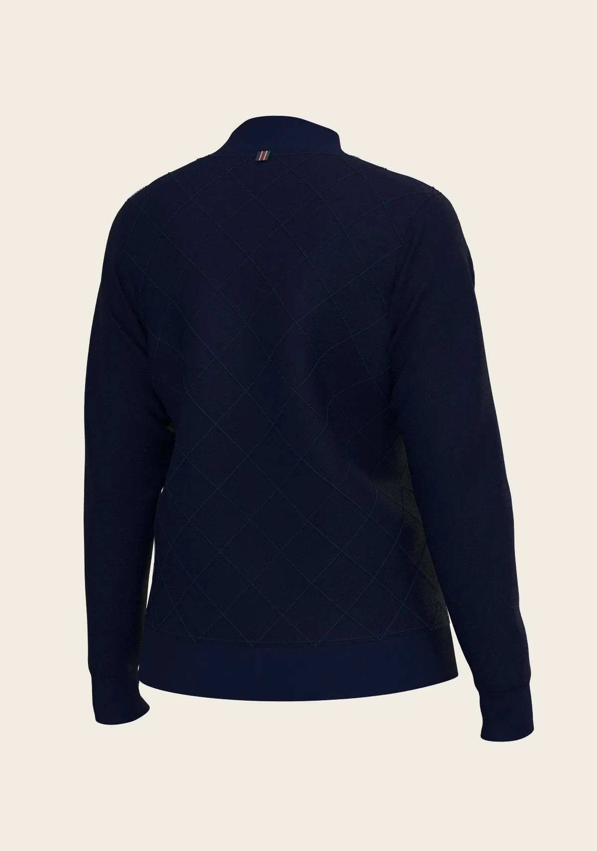 Espoir Equestrian Navy Stripes Reversible Jacket