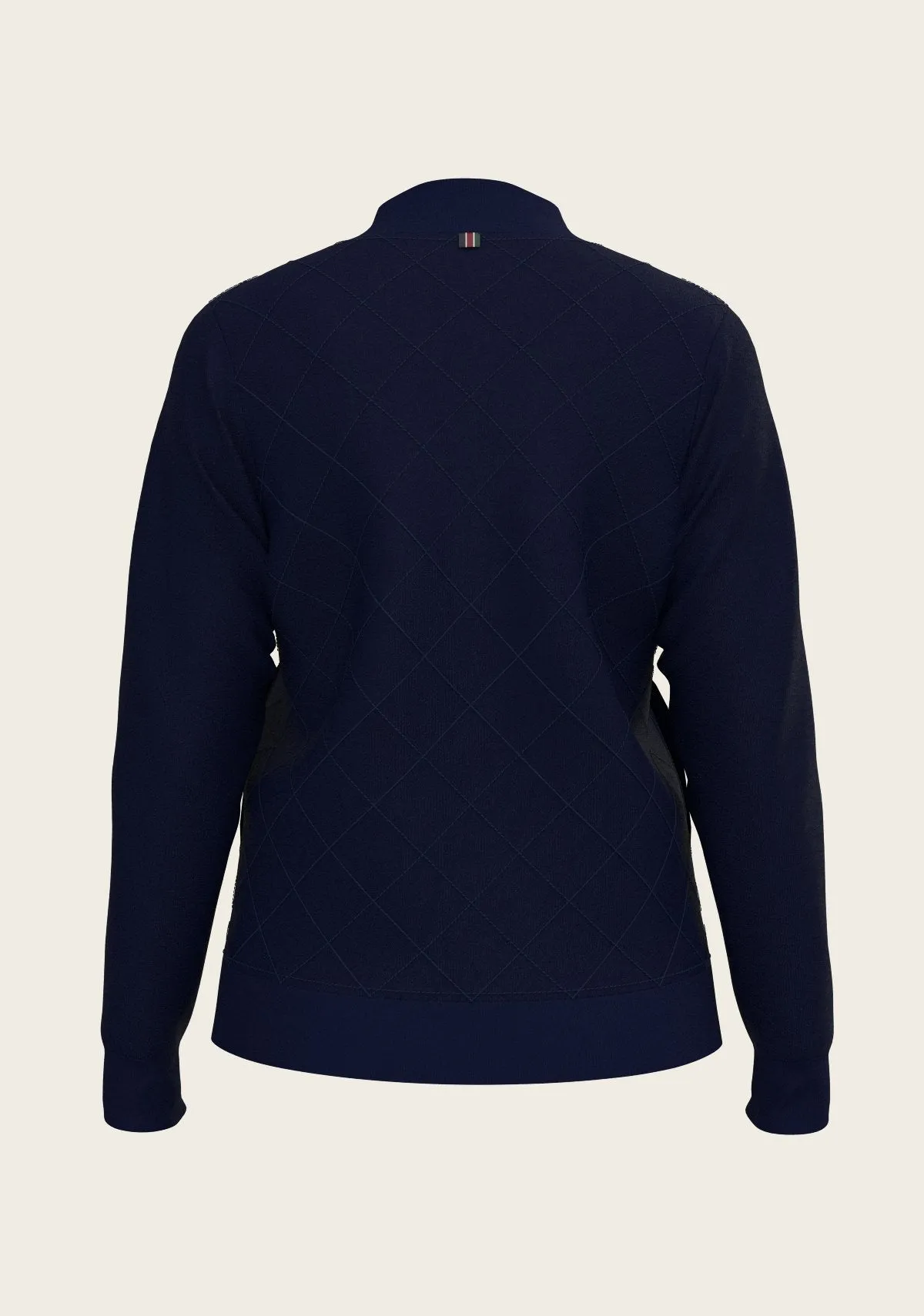  Espoir Equestrian Navy Stripes Reversible Jacket
