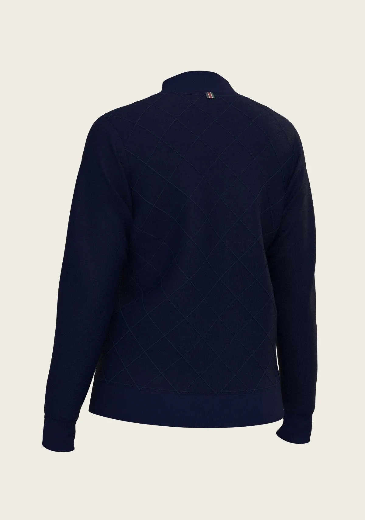  Espoir Equestrian Navy Stripes Reversible Jacket