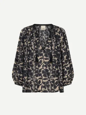 Euthenia Blouse in Clover Print