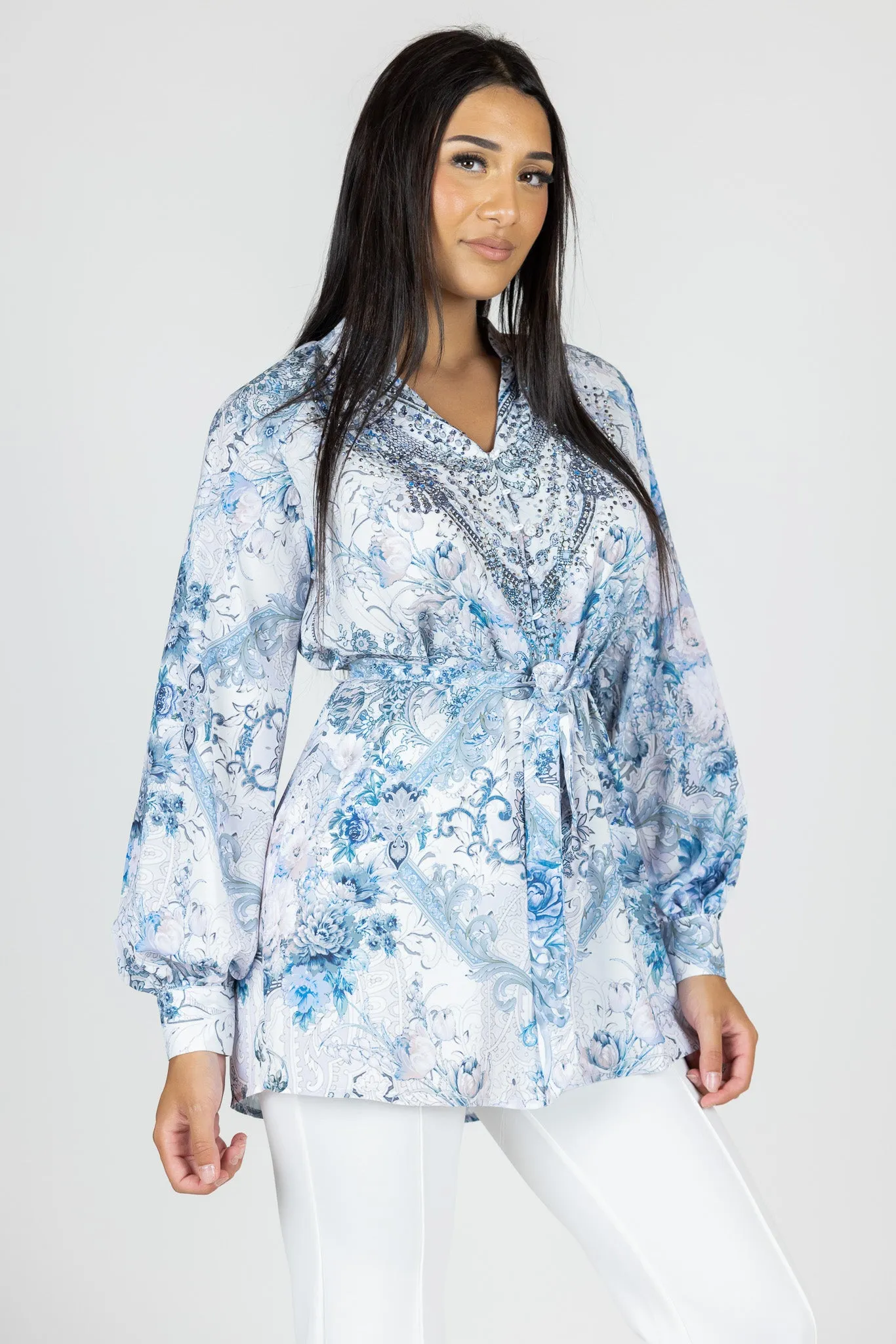 Harlow Beaded Blouse