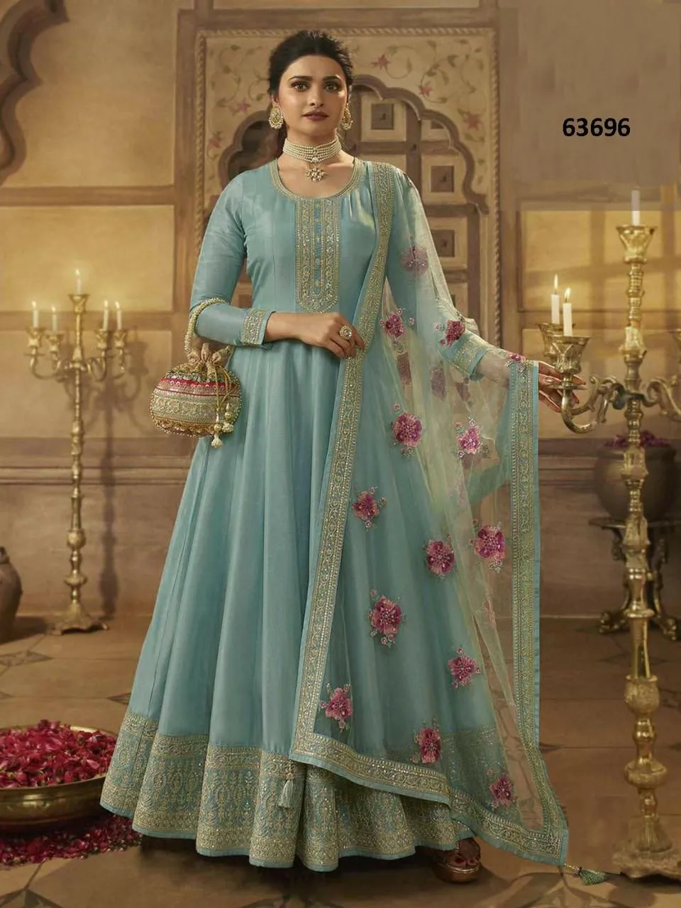 Kaseesh Noor Mahal By Vinay 63691 To 63698 Series Dola Silk Dresses