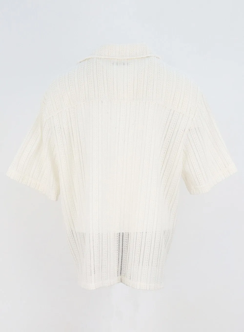 Mesh Button Top Unisex CY322
