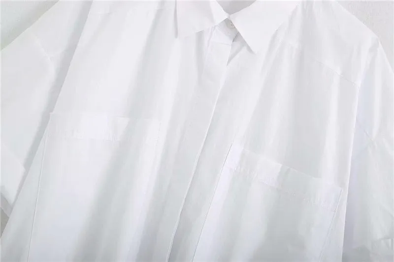 OVERSIZED POPLIN SHIRT