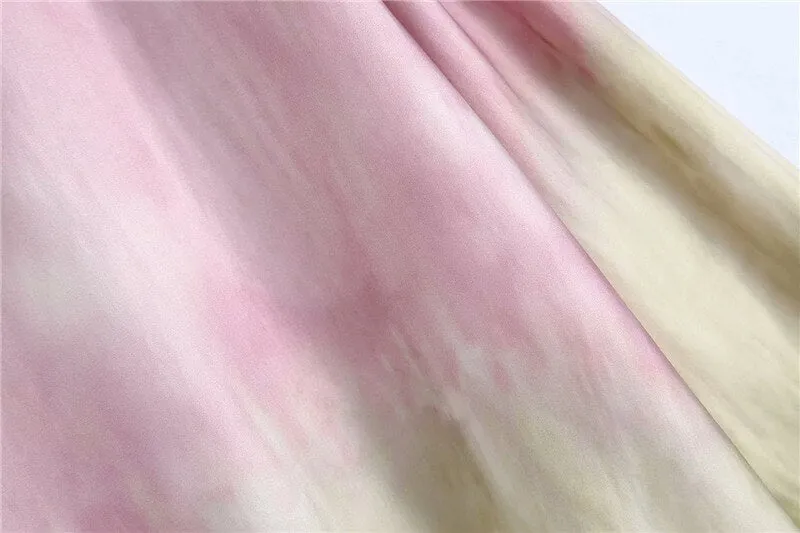 OVERSIZED TIE-DYE BLOUSE