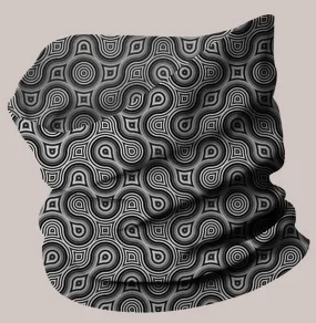 Psychedelic Neck-Gaiter (UV/RGB, Eco-Friendly, Unisex) | THUMBPRINT