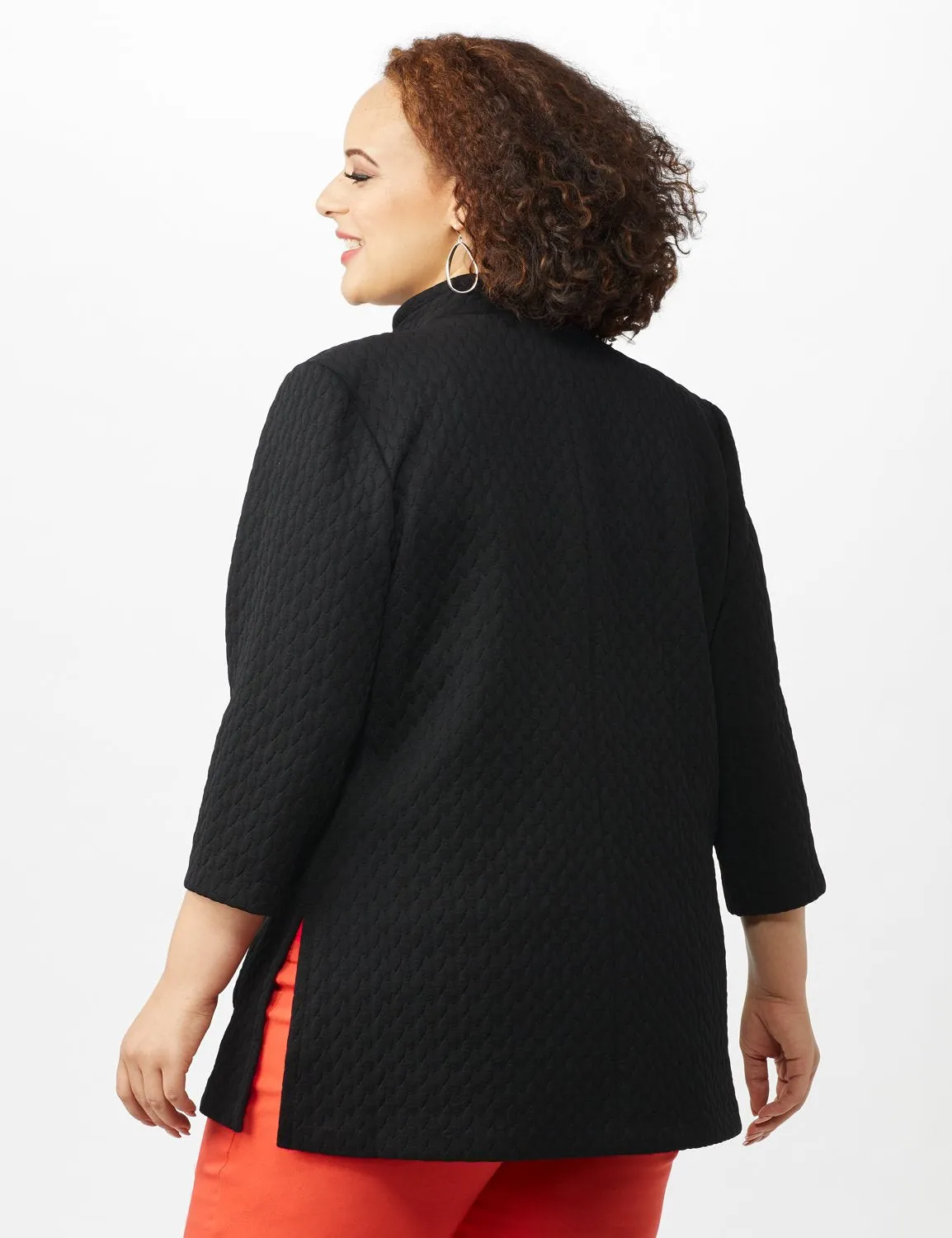 Quilted Jacquard Topper - Plus