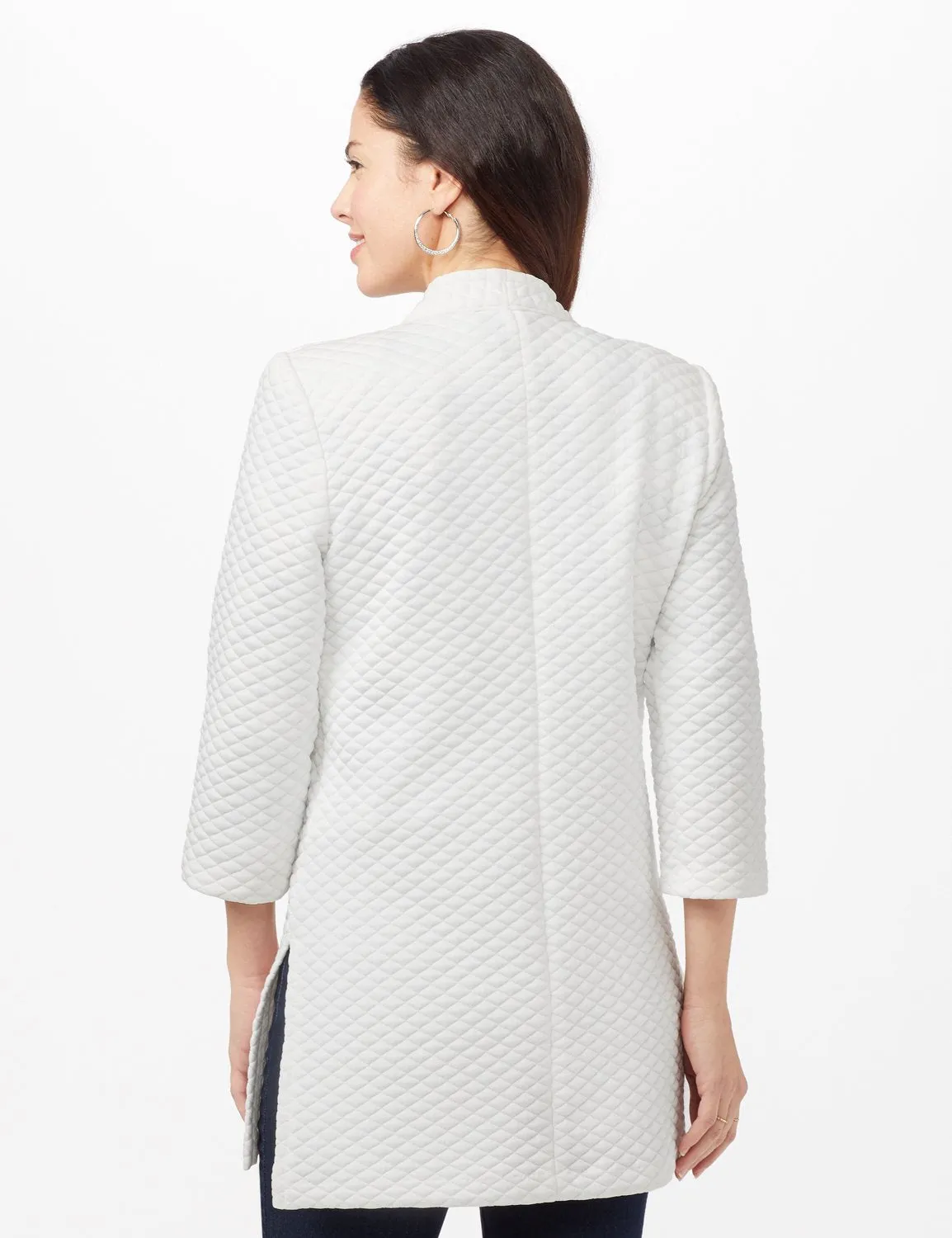 Quilted Jacquard Topper