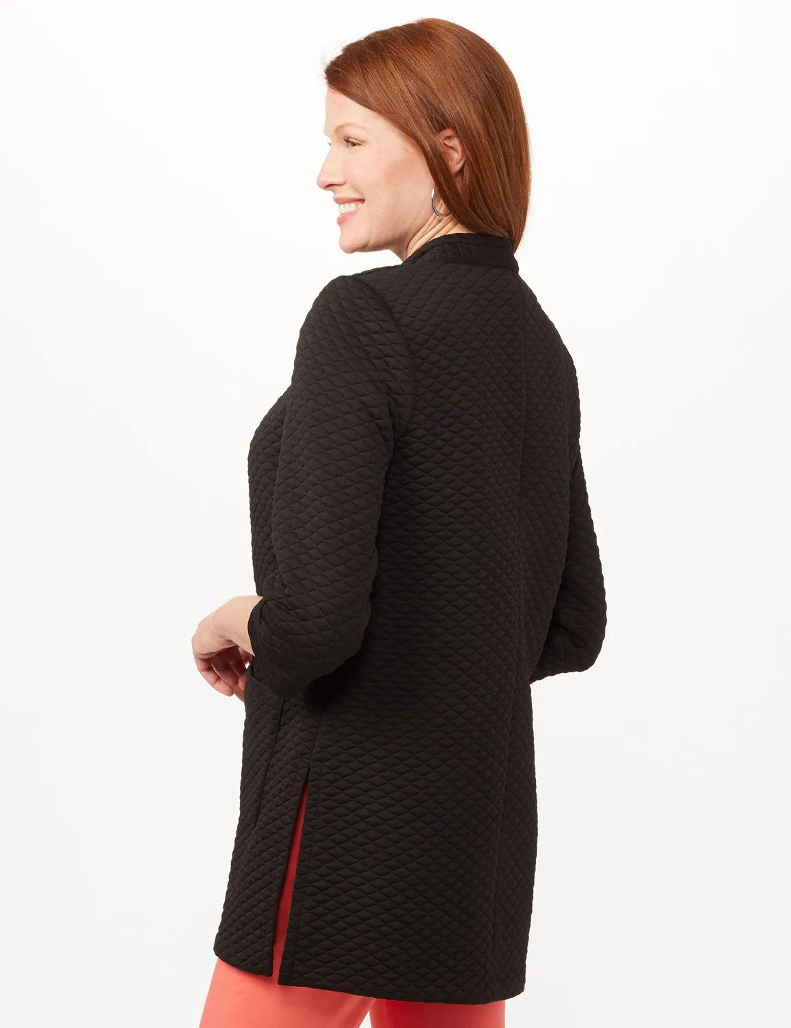 Quilted Jacquard Topper