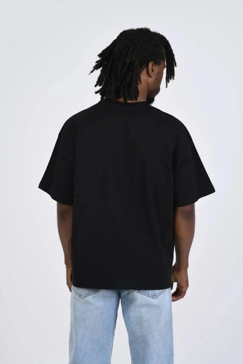 "BAD CO WORLD" T-shirt - Black