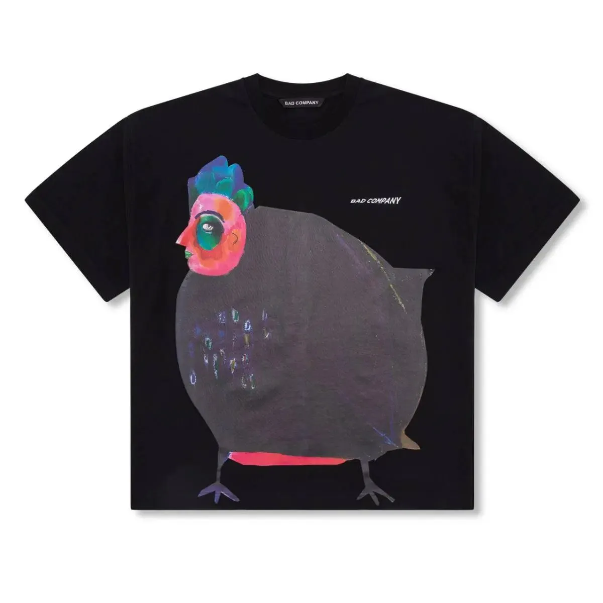 "BAD CO WORLD" T-shirt - Black