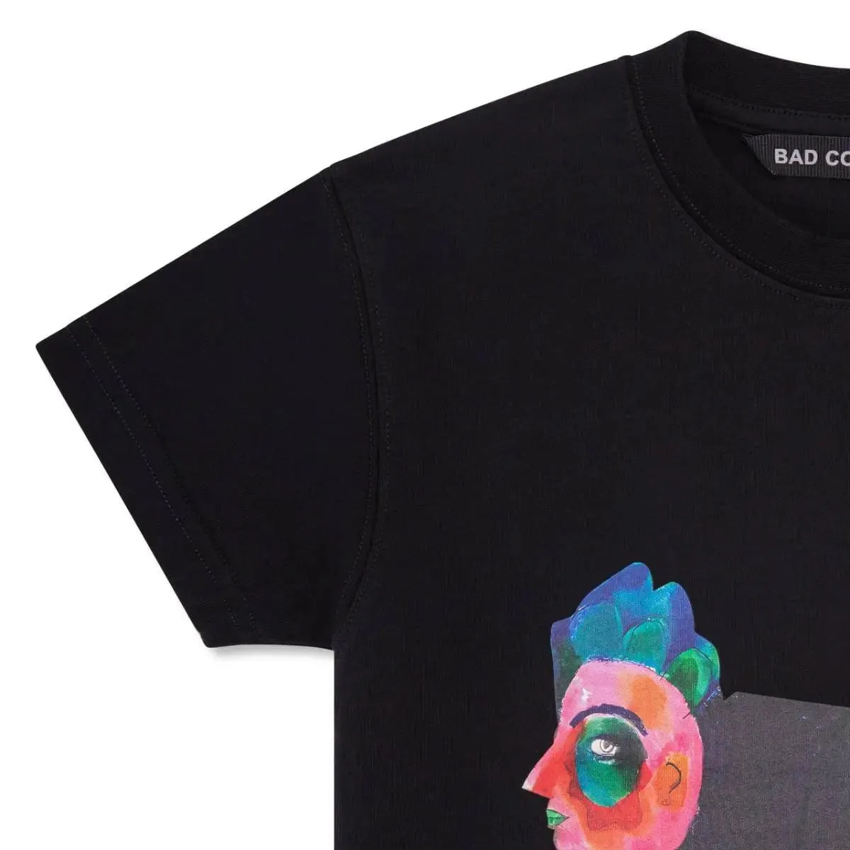 "BAD CO WORLD" T-shirt - Black