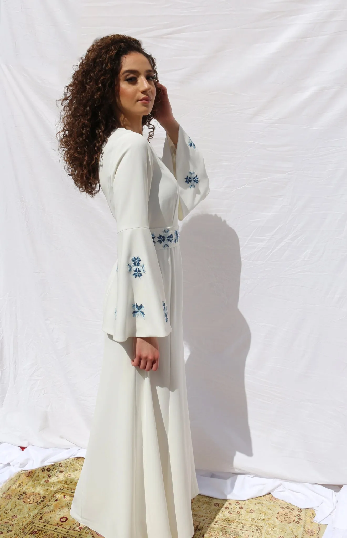 Sama - Hand-Embroidered Palestinian Wedding Dress