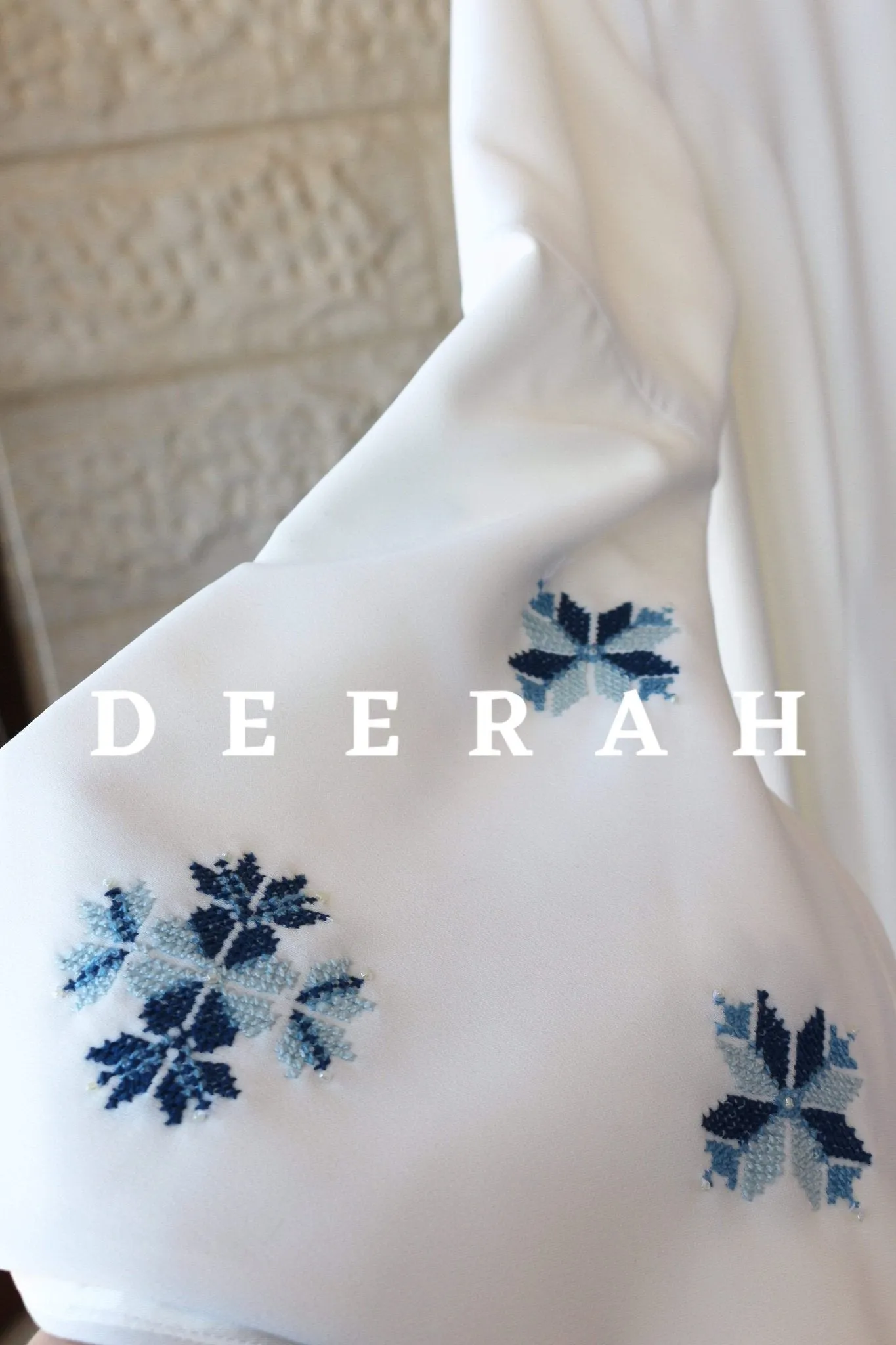 Sama - Hand-Embroidered Palestinian Wedding Dress