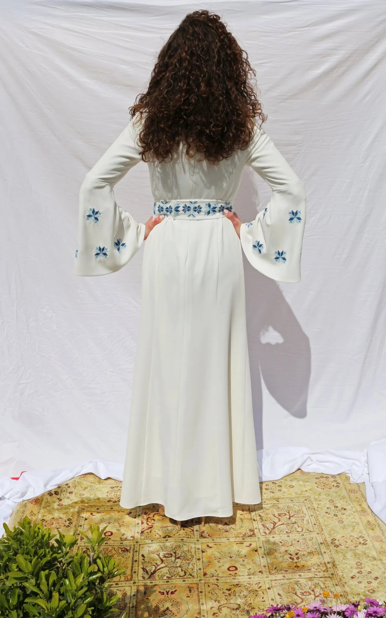 Sama - Hand-Embroidered Palestinian Wedding Dress
