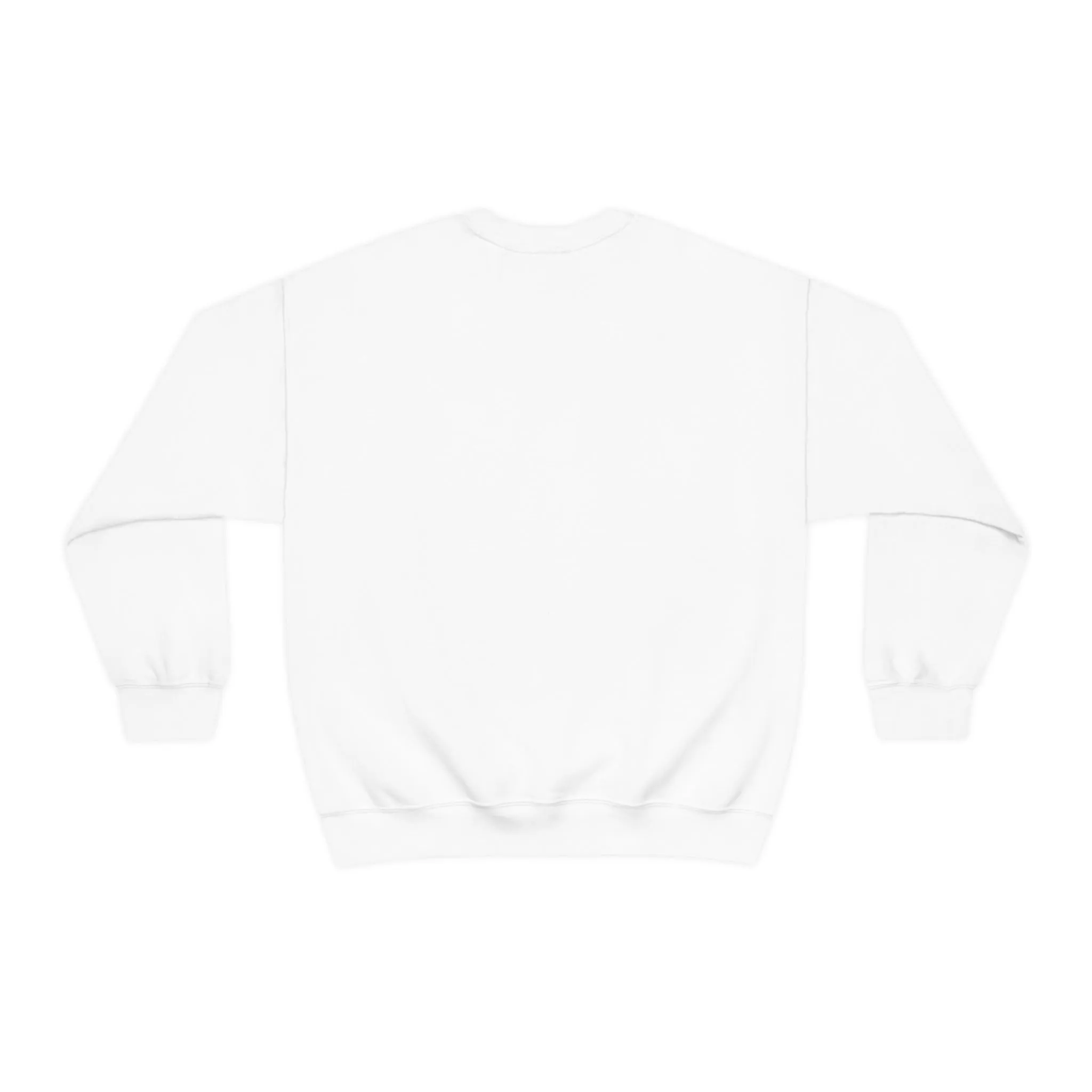 “Script Logo - Orange” - Graphic Crewneck Sweatshirt by Artist David Hilborn
