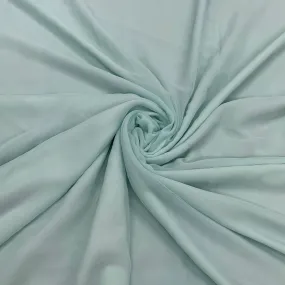 Sky Blue Solid Georgette Fabric