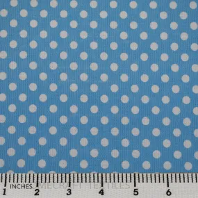 Sky Bright Dots Cotton Canvas Print