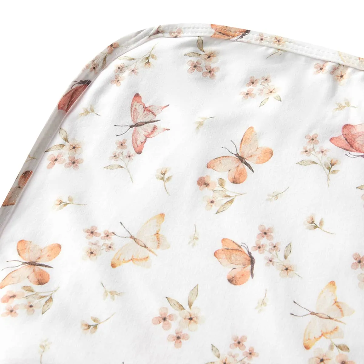 Snuggle Hunny Jersey Wrap with Matching Headwear - Butterfly