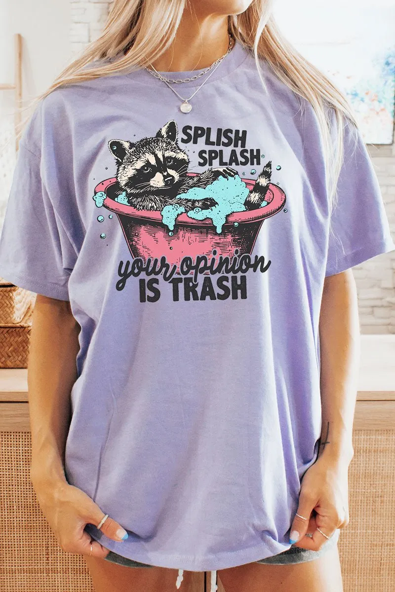 Splish Splash Short Sleeve Relaxed Fit T-Shirt