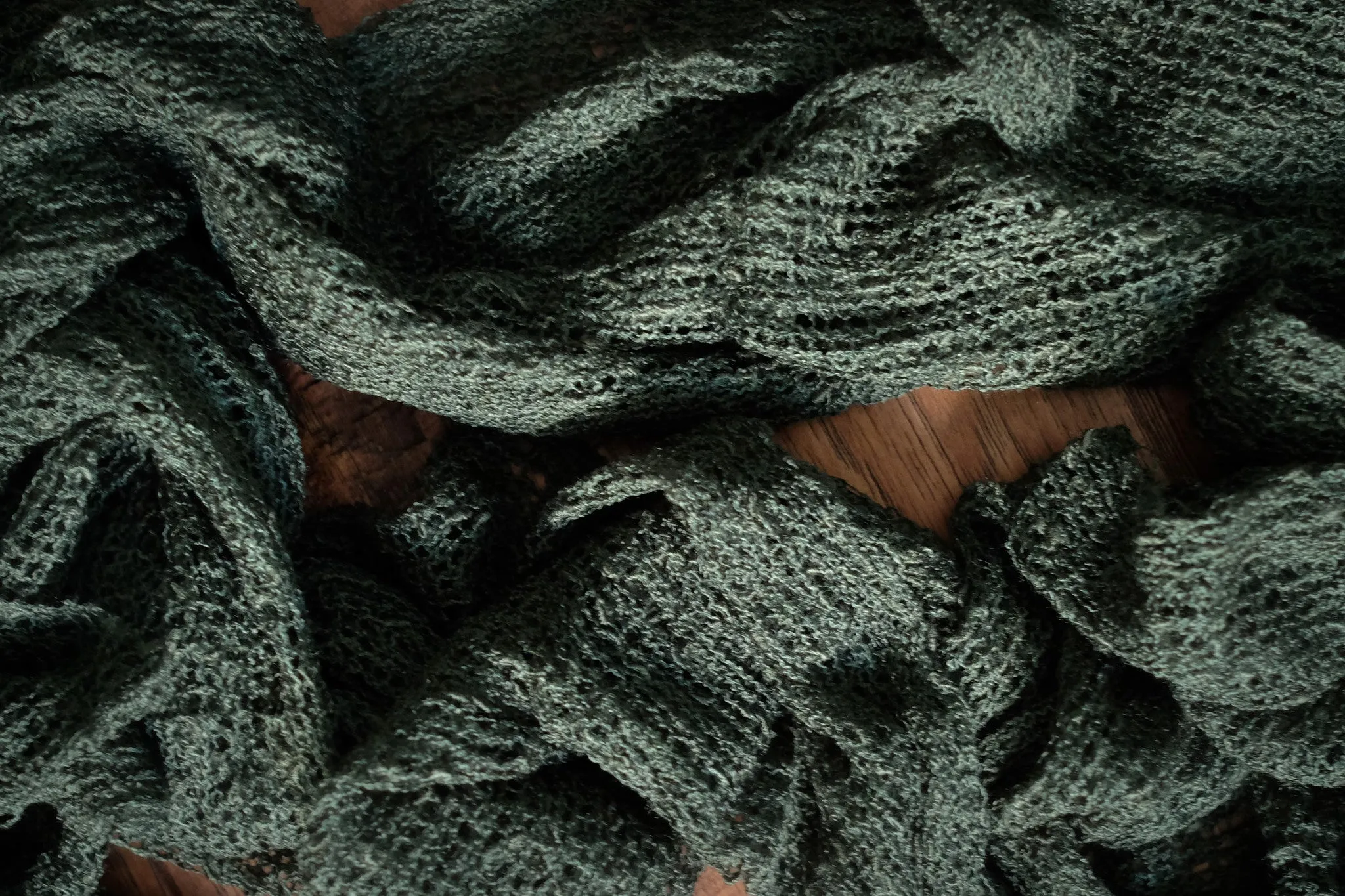 Stretch Knit Baby Wrap - Dark Green