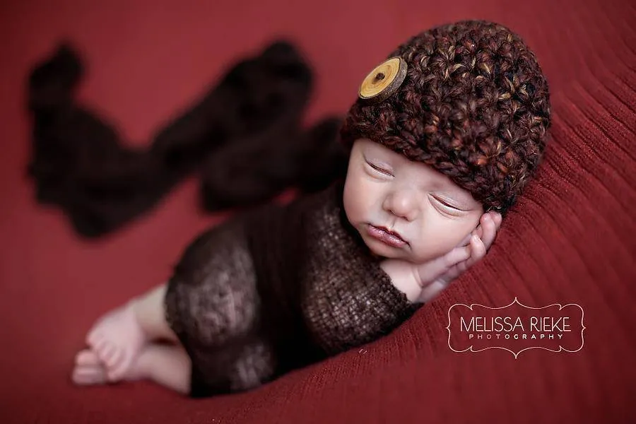 Stretch Knit Wraps Brown Tones