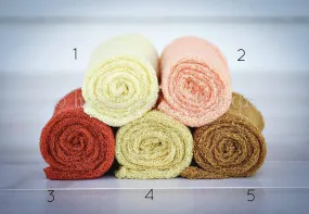 Stretch Knit Wraps Sunshine Tones