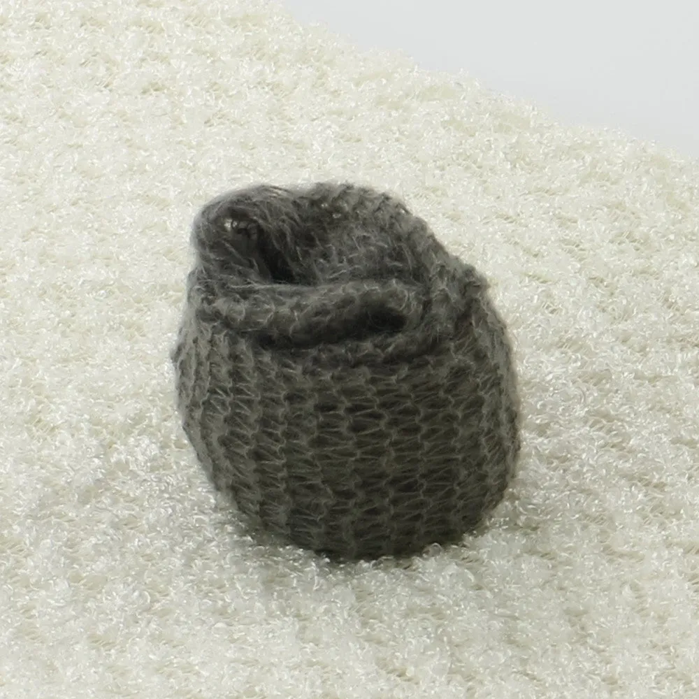 Stretchy Knit Mohair Wraps