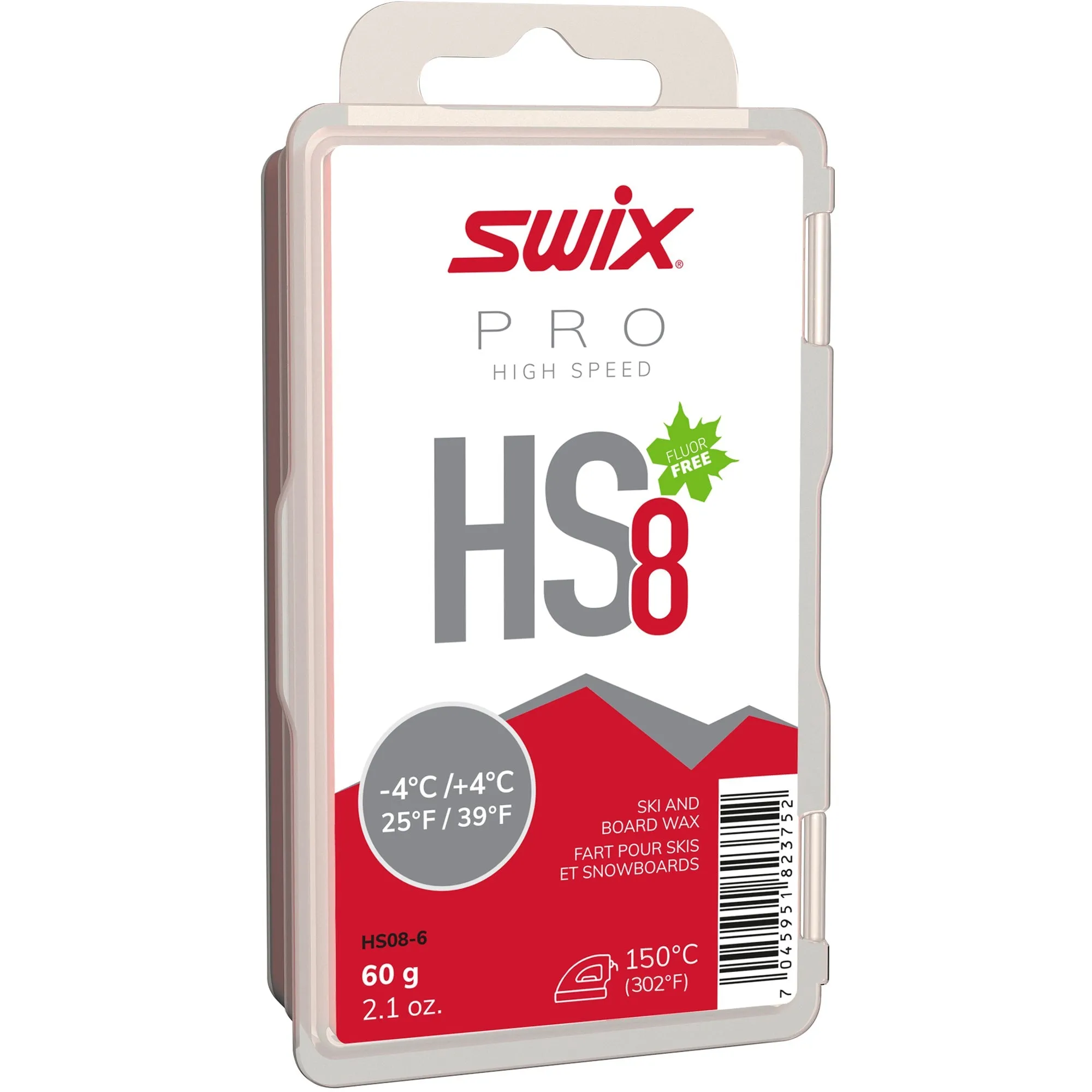 Swix HS8 Red Melt Glider