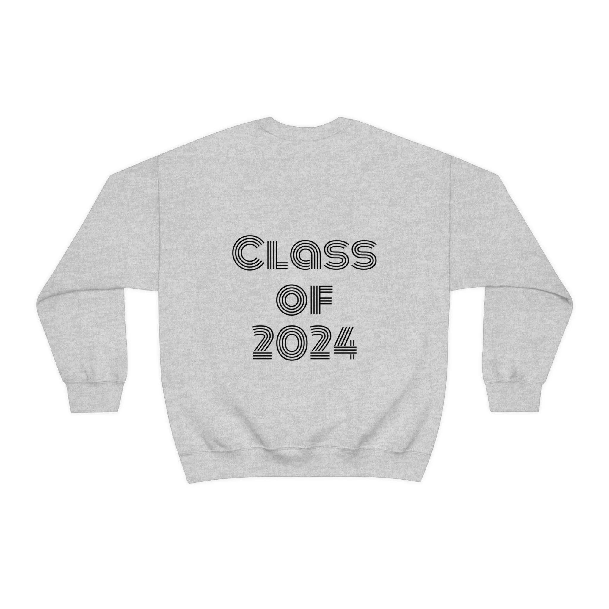 This Is What A NCCU Senior Looks Like Unisex Heavy Blend™ Crewneck Sweatshirt