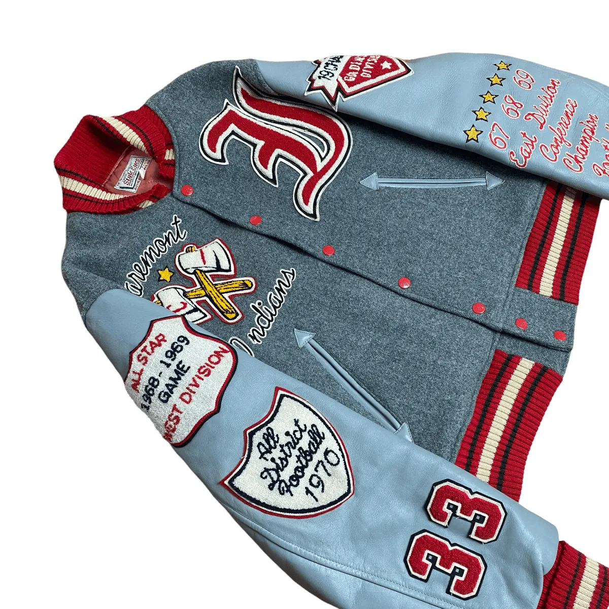 Vintage Styleeyes College Varsity Jacket 1967/1969 (L)